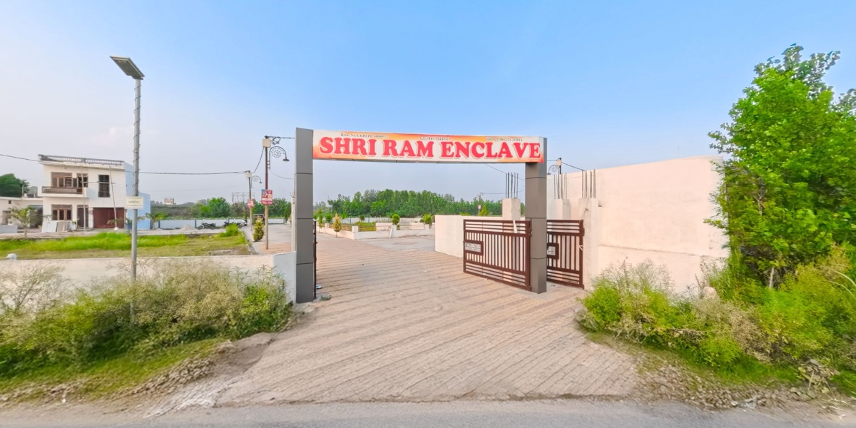 Shri Ram Enclave Entrance Gate View