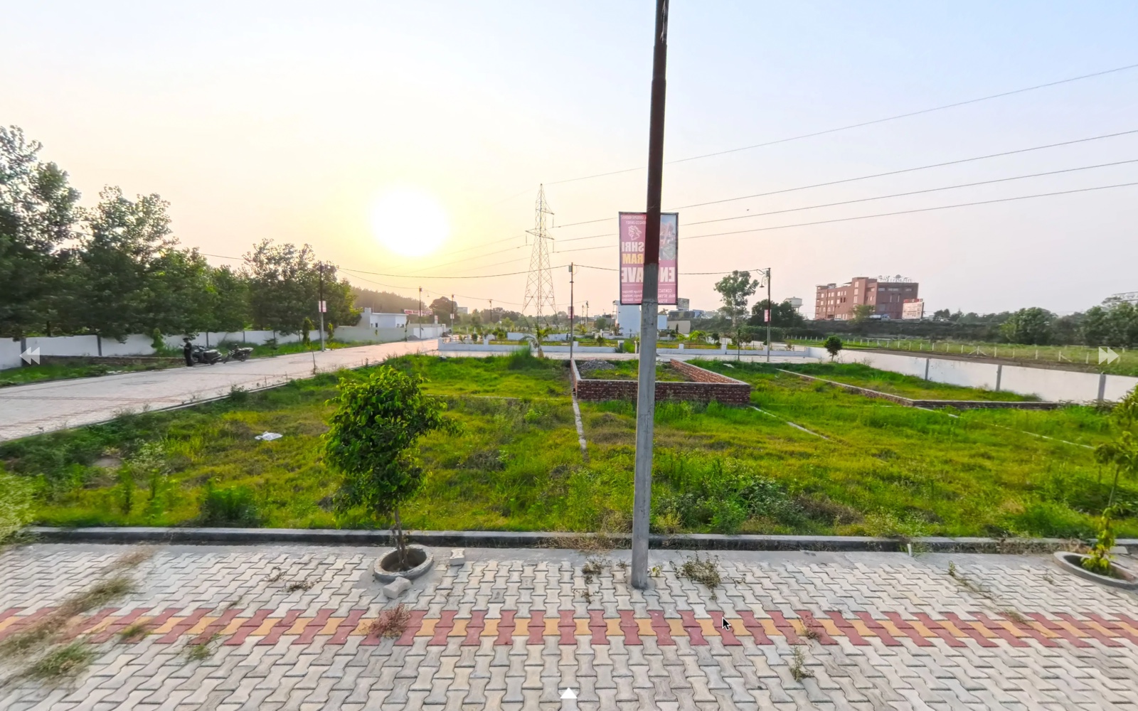 Plot Demarcation Progress